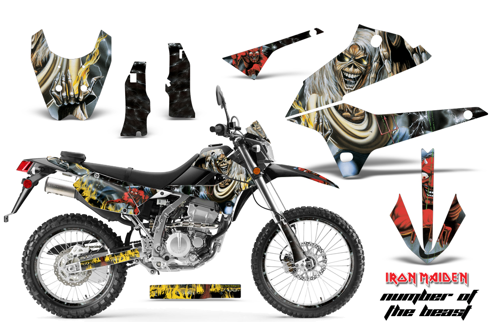 Kawasaki KLX 250 08-09 NP Graphic Kit IM NOTB NPs